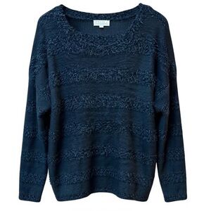 Joseph A Black Fuzzy Eyelash Knit Sweater Women’s XXL / 2X Soft Cozy Pullover